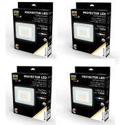 Proyectores LED ultraslim 20W 4000K con envío gratis (4x)