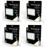 Proyectores LED ultraslim 20W 4000K con envío gratis (4x)