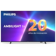 Televisor 4K QLED Philips Ambilight 50" Dolby Atmos 50PUS8209