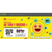 Aprovecha -40% en Abonoteatro: solo 39,44€ en Oney