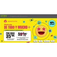 Aprovecha -40% en Abonoteatro: solo 39,44€ en Oney